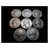 Washington Quarters 1940-1943