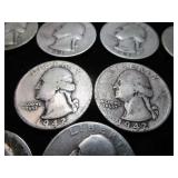 Washington Quarters 1940-1943