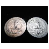 Washington Quarters 1940-1943