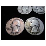 Washington Quarters 1940-1944