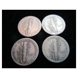 Mercury Dimes 1942 -1943