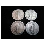 Mercury Dimes 1942 -1943