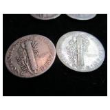 Mercury Dimes 1942-1943