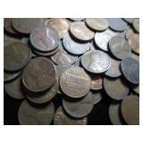Unsorted Wheat & Lincoln Pennies