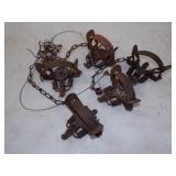 5 Double Spring Traps