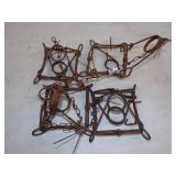 4 Conibear Traps 5"
