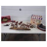 Singing Christmas Bass, Ice Cream Machine, Dog Décor, Vintage Horse and Wagon, Duck Décor