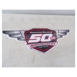 American Racing 50th Anniversary 1956- 2006 metal Sign