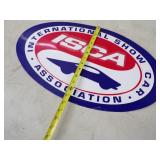ISCA International Show Car Association Metal Sign