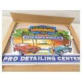 Surf City Garage Foam Core Sign  Great for Man Cave