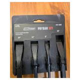 NEW in package, 4 pc pry bar