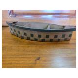 Wood canoe, wood toy