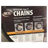 SCC AutoTrac Self-Tightening Traction Chains PN 0232810 - Truck & SUV Class S