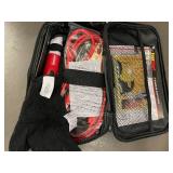 EverStart Emergency Jump Starter Kit in Denim Carry Case with Cables & Gloves