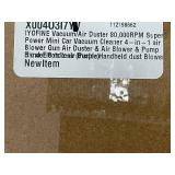 4-in-1 Air Duster & Vacuum Cleaner - 80,000 RPM Handheld Car Dust Blower