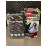 RayHong Car Scratch Removal Wax 120 ml (2-Pack) & 3M Fiberglass Repair Kit