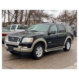 2007 FORD EXPLORER EDDIE BAUER *No Accidents* (NO RESERVE)