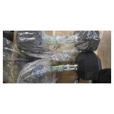 Lot of a pair of 12 LB Rubber Hex  Dumbbells ( NEW)