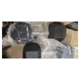 Lot of a pair of 15 LB Rubber Hex Dumbbells ( NEW)