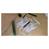 Lot of 15 Pieces of Masterforce blades (Some used and some unused)