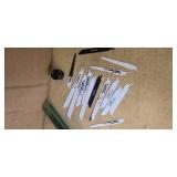 Lot of 15 Pieces of Masterforce blades (Some used and some unused)