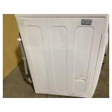 LG 4.5 Cu. Ft. Stackable SMART Front Load Washer in White with Steam and TurboWash360 Technology. USED.