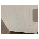LG 4.5 Cu. Ft. Stackable SMART Front Load Washer in White with Steam and TurboWash360 Technology. USED.