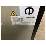 Costway 20 Inch Cooler Refrigerator for 33 Bottles with Tempered Glass Door