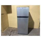 Galanz 24 in. 10 cu. ft. Top Freezer Refrigerator, Stainless Steel look, Frost Free, Energy Star