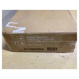 Set of 2 Black Wooden Dining Chairs