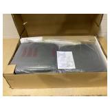 2 Pieces 25 Inch Swivel Counter Height Barstool Set with Rubber Wood Legs