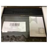 COSTWAY Electric Fireplace Inserts 28.5-inch Wide, 750W/1500W Wall Recessed and Freestanding Fireplace with 3 Flame Colors, 5 Brightness Settings, 8H Timer, Remote Control, Heater for Indoor Use