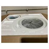 GE 1.6 cu. ft. Countertop Microwave Oven with 1,150 Watts, Sensor Cooking, Express Cook, Weight & Time Defrost, Child Lock, and Glass Turntable: Stainless Steel