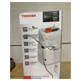 Toshiba 8,000 BTU Portable Air Conditioner Cools 350 Sq. Ft. with Dehumidifier and Remote Control in White