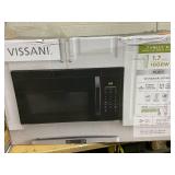 1.7 cu. ft. 1000-Watt Over the Range Microwave in Black