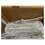 Costway 48.5-in H Freestanding Reindeer with Sleigh Light Display with White LED Lights