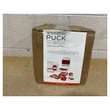 Wolfgang Puck Chop & Slice Pro - Red And White Vegetable Chopper Set