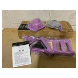 Curtis Stone Dura-Pan Nonstick Mandoline, Purple