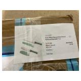 LOT OF 2 Kuhn Rikon Secure Grip Bread Knife And Spreader Set, Colors May Vary