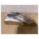 Wolfgang Puck 3-piece Silicone Spatula Set w/Stainless Steel Handles