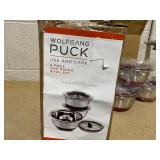 LOT OF 2 Wolfgang Puck 6-piece Stainless Steel Mini Mixing Bowl Set