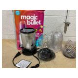 Magic Bullet Blender, Small, Silver, 11 Piece Set
