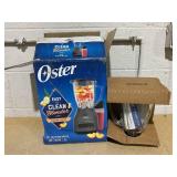 Oster Easy to Clean 48 oz. 8-Speed Grey 700-Watts Blender with 20 oz. Blend-N-Go Cup