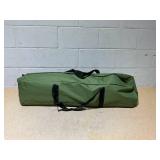 Outsunny All-in-One Folding Camping Cots for Adults, Elevated Tent with Sleeping Bag, Thick Air Mattress Pad, Portable Single Sleeping Cot Camping Bed