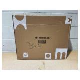 COSTWAY Wall Mount Fan, 20-inch Heavy Duty Metal Wall Fan with 3 Speeds, 85° Oscillation, 30° Adjustable Tilt Head, Wall-mounted Aluminum Blades Fan for Garage Warehouse Workshop, Black