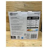 4 in. Adjustable CCT Integrated LED Recessed Light Trim Can Light with 4 Trim Color Trim Options 1000 Lumens Dimmable (lot of 2)