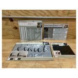 Aggressive stencils (lot of 11)