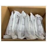 Reclosable Fastener, Rubber Adhesive, 3 in, 1 in Wd, Clear (lot of 24)