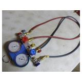 Gauge Set and Vacuum Pump