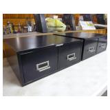 2 Metal Filing Cabinets